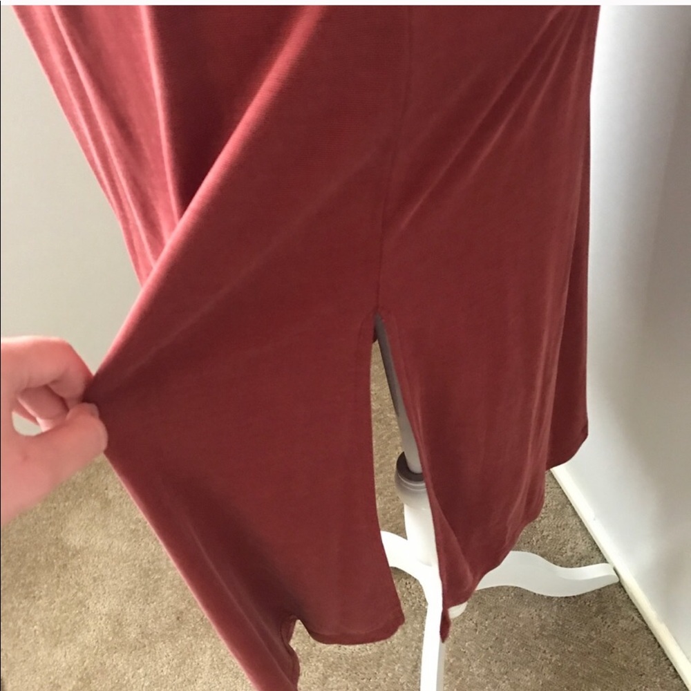 Astr Rust Red Slip Mini Dress - Picture 6 of 7